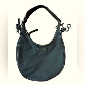 Kate Spade Black Nylon Hobo Shoulder Bag